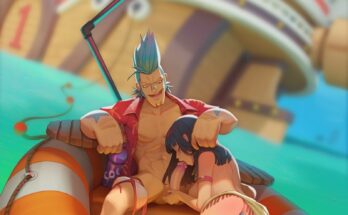 Nico Robin Sucking Franky Cock by bartolomeobari | One Piece Hentai 11