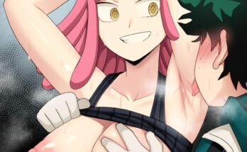 Lewd Moment of Mei X Deku by Devilukez | My Hero Academia Hentai 1