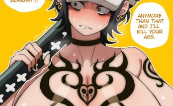 Big Boobs Trafargar Law by aoillus One Piece