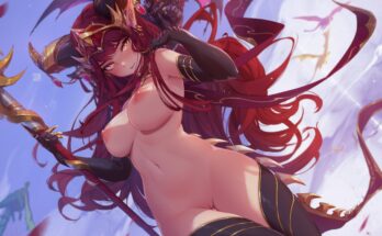 Alexstrasza Naked by Mitsu Art