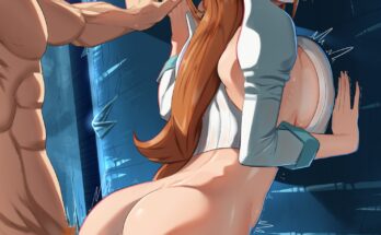 Ichigo Smash Orihime Inoue by Castell
