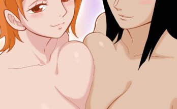 Nami and Robin’s Soft Breast by xeno doujin One Piece