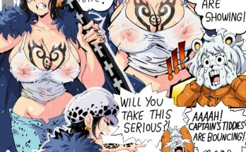 Female Trafalgar Law Bouching Tities by lewdamone One Piece