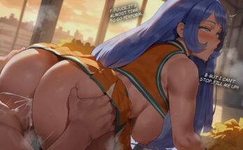 Cheerleader Nejire Hado Filled by Shexyo Attack on Titan-min