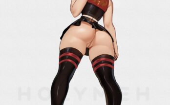 Burnice White by holymeh Zenless Zone Zero-min