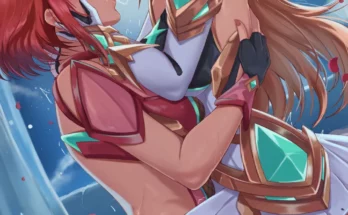 Futa Pyra X Mythra by exlic | Xenoblade Hentai 23