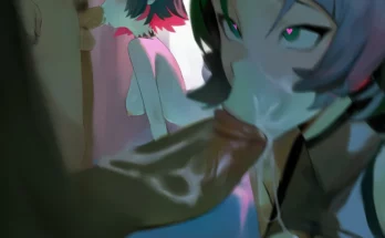 Jane Doe VS Ellen joe Sucking Contest by Smewed – Zenless Zone Zero Hentai 23