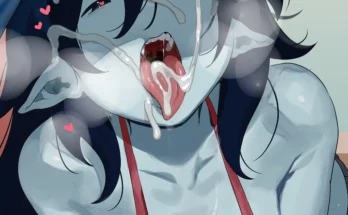 Thirsty Marciline by nia4294 – Adventure Time