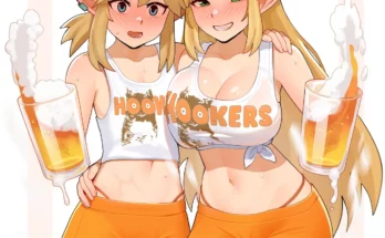 link and princess zelda hooers by rezodwel – the legend of zelda