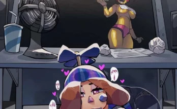 JJ The Balloon Gril Giving Head by Diforland – FNAF Hentai 3