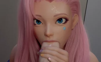 KDA All Out Seraphine Hawk Tuah by geckoscave – League of Legends