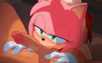 Amy Rose Animation by Boneofarc – Sonic The Hedgehog Hentai 23