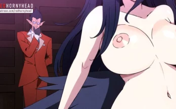 Demiurge Trains Albedo by Redhornyhead – Overlord Hentai 5