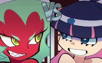 Angel (stocking) vs (scanty) Demon by suoiresnu – panty & stocking with garterbelt