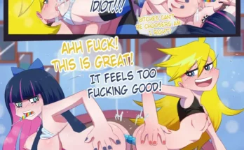 panty and stocking helping each other by hornygraphite – panty & stocking with garterbelt 2