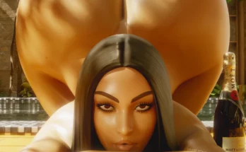 Kim Kardashian by Drakepowers - Fortnite Hentai 19