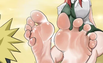Kushina's Feet by You Chuan - Naruto Hentai 3