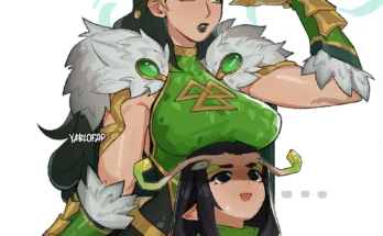 Lady Loki X Mantis by Yablofap - Marvel Rivals Hentai 3