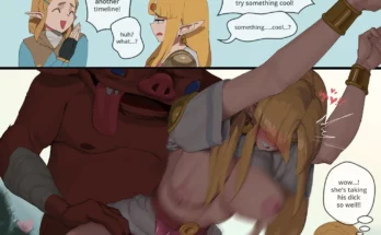 Princess Zelda, Multiverse of Madness by Wjs07 - The Legend of Zelda Hentai 1