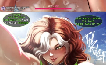 Rogue Vs Emma Frost by Jebjebbz - Marvel Rival Hentai 1