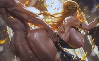 Marika Backshot by Shexyo - Elden Ring Hentai 15