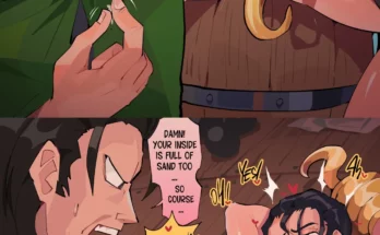 Monkey D Dragon X Female Crocodile by Diforland - One Piece Hentai 11